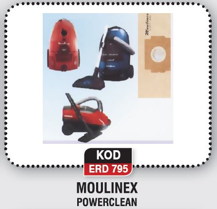 MOULINEX POWERCLEAN ERD 795